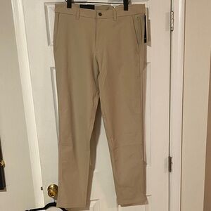 Lululemon Men's Commission Warpstreme ABC pant slim 36x34 Khaki Trench NWT